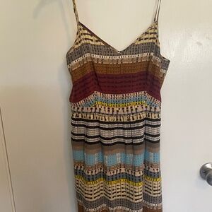 Madewell Broadway and broome silk dress